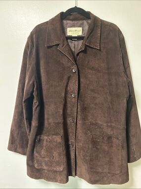 Eddie Bauer Suede Jacket
